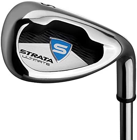 Callaway Men's Strata Complete 16 Piece Golf Club Set Includes: Driver, 3 wood, 4 and 5 Hybrid, 6 - 9 Iron, PW and SW, Putter, Stand Bag, 4 Head covers Right Handed Hander Set · v12