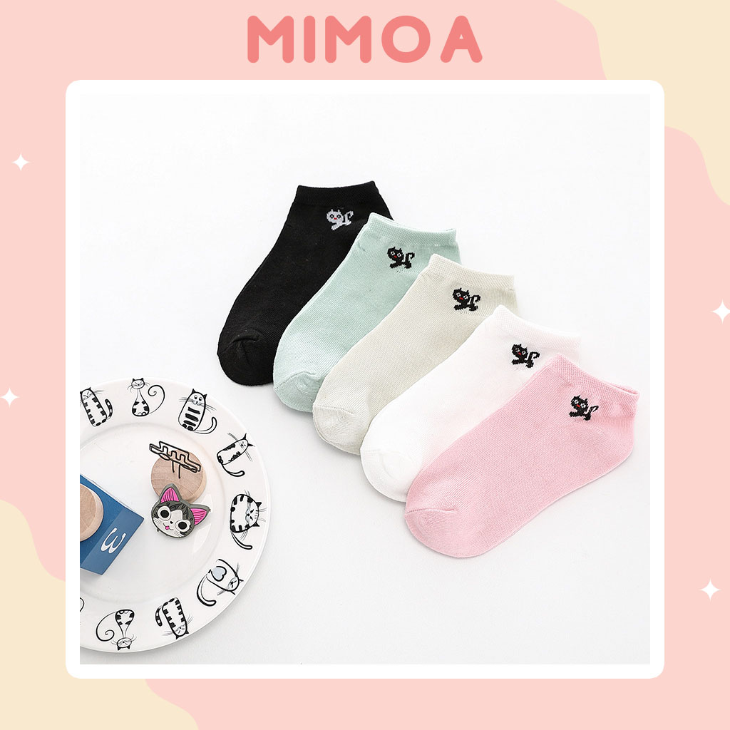 Tất vớ nữ hình mèo dễ thương