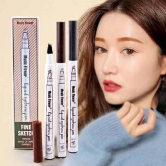 Bút Chì Vẽ Lông Mày Phẩy Sơị Music flower- Cho lông mày rậm và đẹp hơn