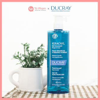 Sữa Rửa Mặt Ducray Keracnyl Gel Moussant