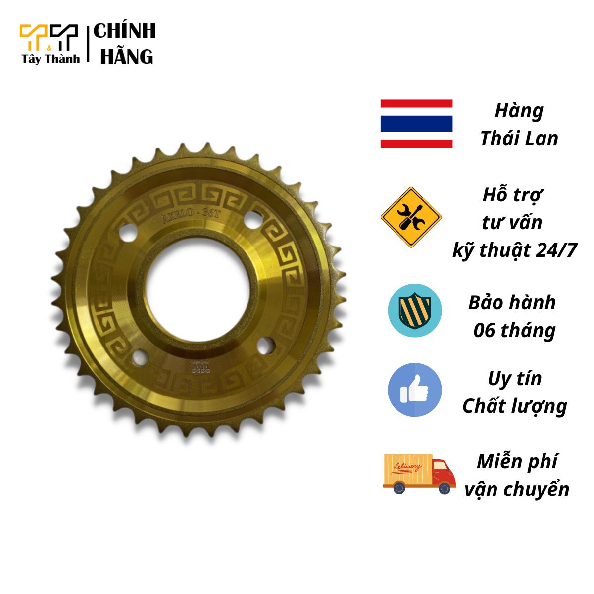 Nhông sên dĩa Axelo, NSD AXELO SUZUKI, BẢO HÀNH 1 ĐỔI 1 TRONG VÒNG 6 THÁNG- Tây Thành Shop chuyên nhông sên dĩa