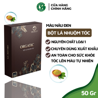Nhuộm Tóc Thảo Dược - Màu Nâu đen