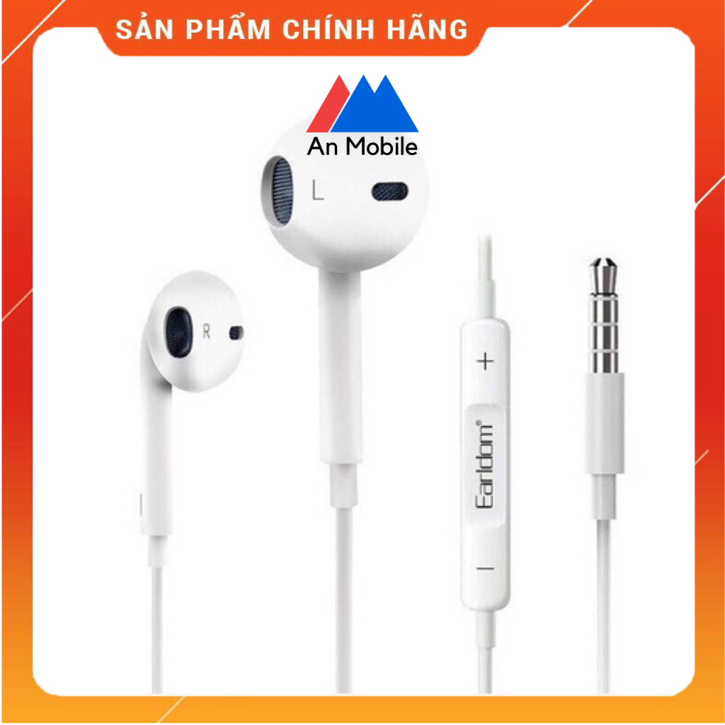 Tai nghe chính hãng Earldom jack 3.5mm E18