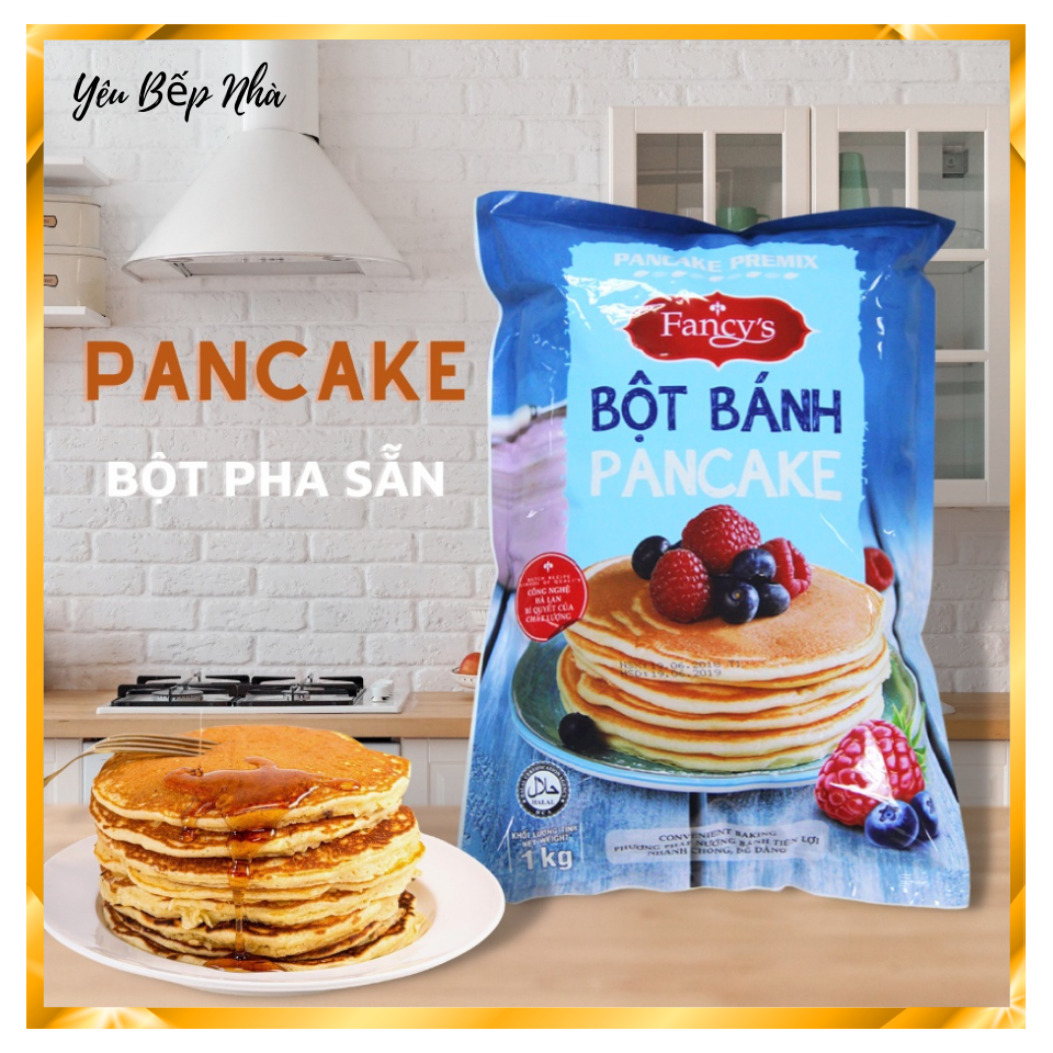 Bột trộn sẵn bánh pancake date 24/12/2022