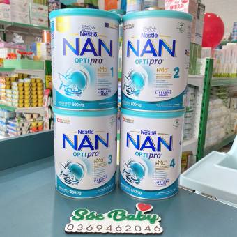 Sữa NAN Nga 800gr số 1, 2, 3, 4 mẫu mới - SÓC BABY
