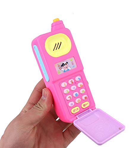 Musical Mobile Phone For Kids, Toy For Kids, Educational Toys For Kids 3+ Years/Boys/Girls-1 Unit (Random Color)
