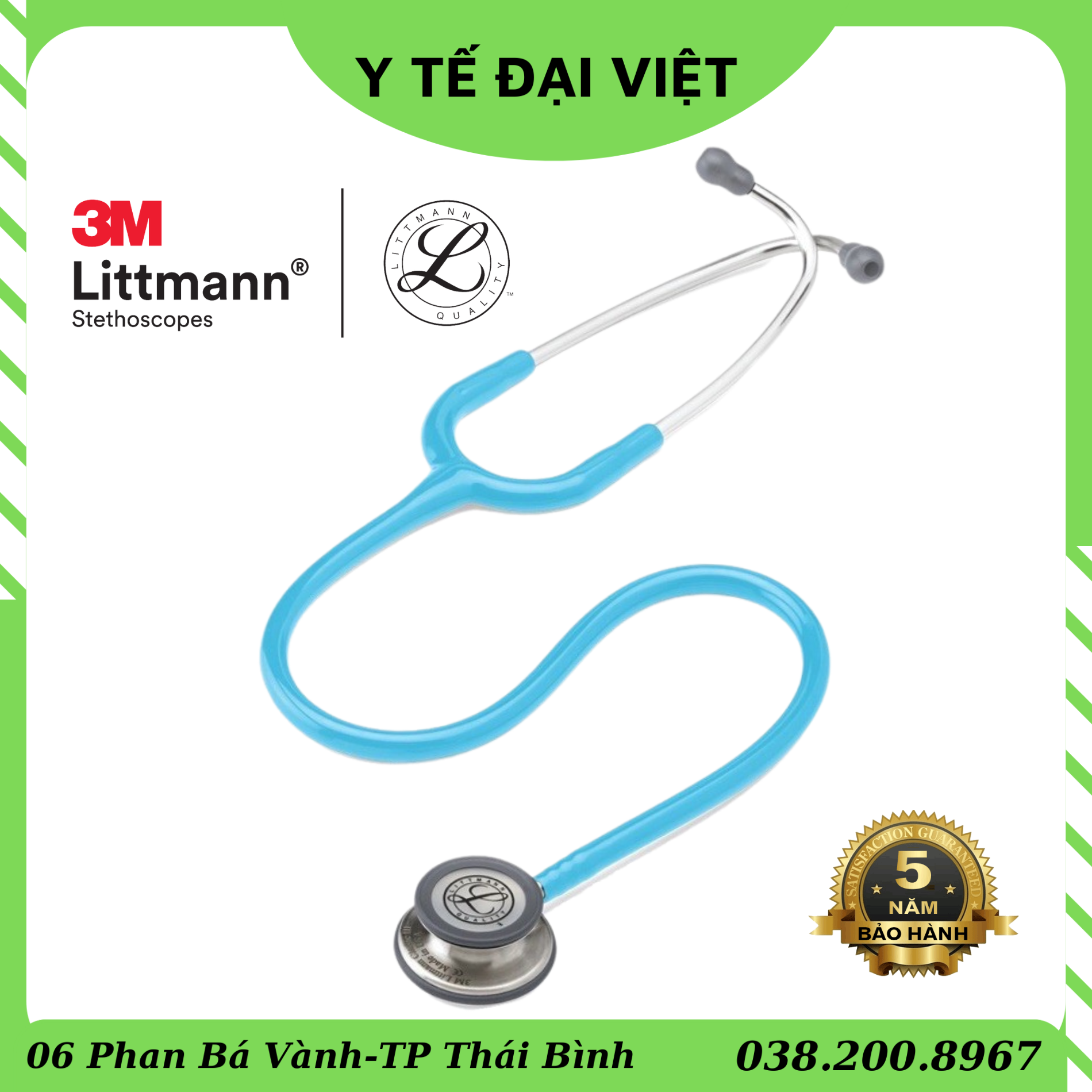 Ống nghe Y TẾ Littmann Classic III MỸ Free khắc tên tặng túi đựng bảo hành chính hãng 5 năm