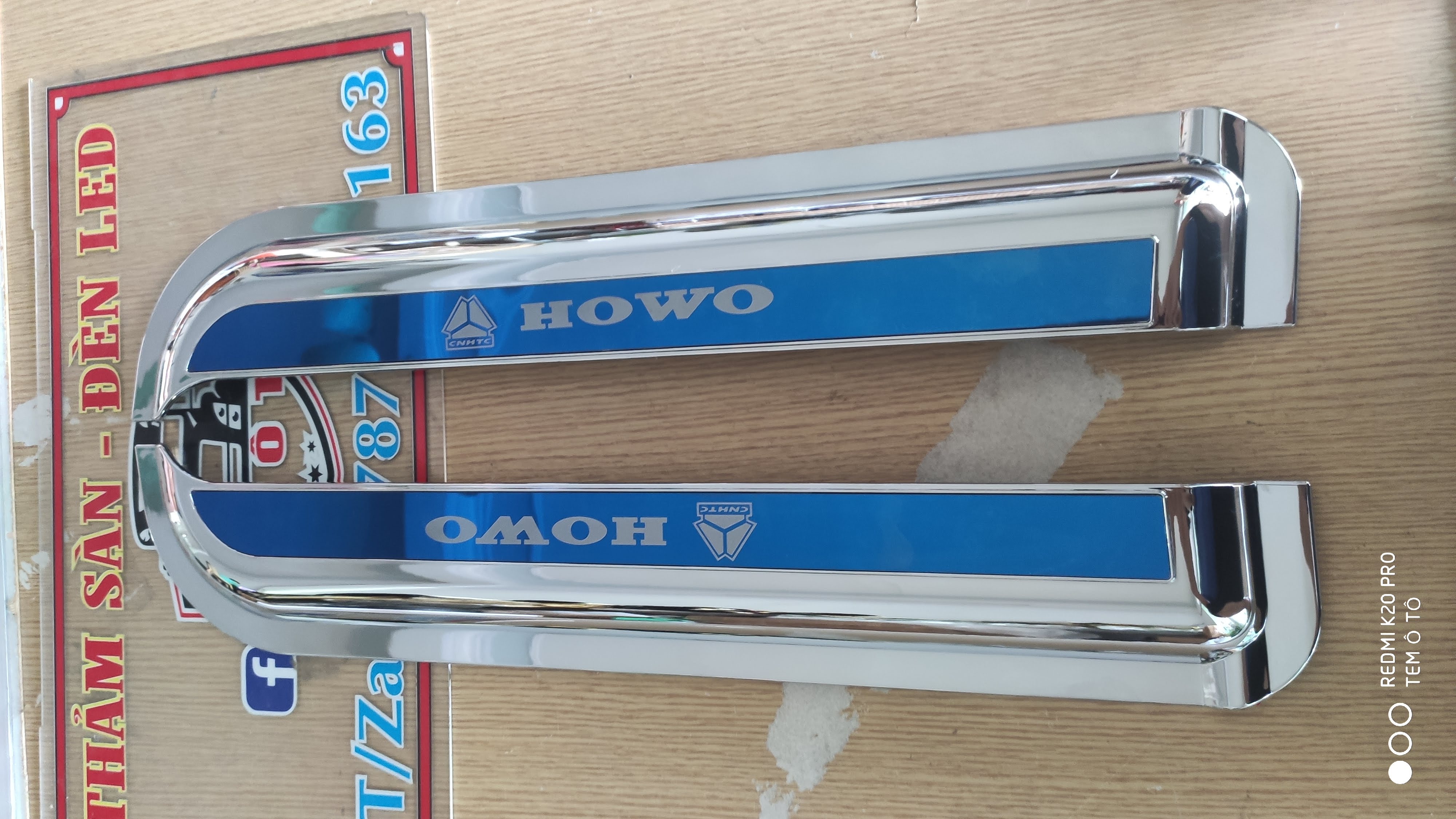 Vè che mưa cho xe tải howo ben 371, 380