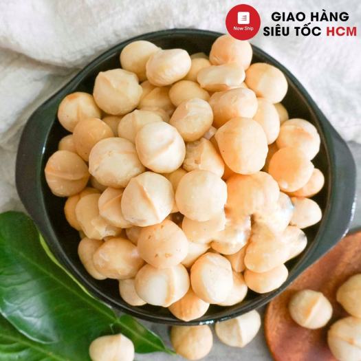 Mắc ca "Size Khủngin Ăn vặt Healthy - Da Đẹp - Dáng Thon, Lon Pet 500gr