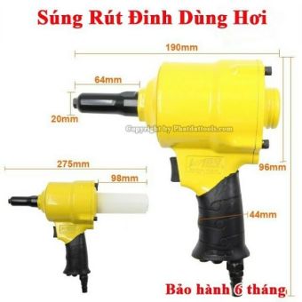 Đầu Rút Đinh Tán,Đinh Rive Dùng Hơi-Made in Taiwan