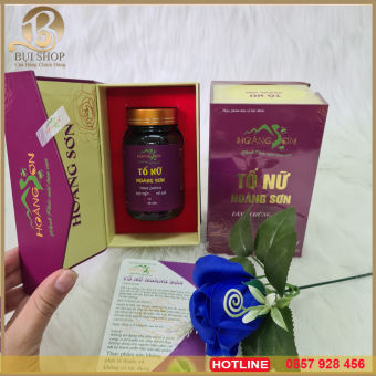 Tố nữ Hoàng Sơn - viên uống tố nữ hoàng sơn tăng cường nội tiết tố nữ chống lão hóa lọ 60 viên