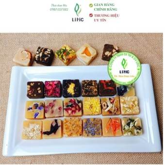 Trà hoa đường phèn đường đen đủ 20 vị, trà hoa cúc, trà hoa đậu biếc, trỳ tử đường phèn, trà xanh hoa nhài, xưởng tự sản xuất LiTic Atcare88