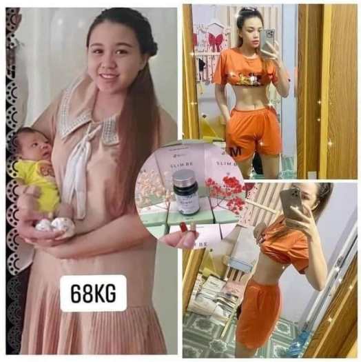 Trà Giảm Cân SlimBe - Be Alive Cường Anh Mẫu Mới ( Hộp 30 Viên) - Kèm thẻ Bảo Hành