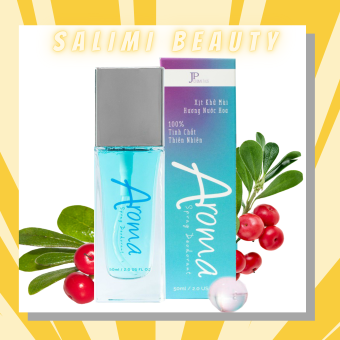 Xịt Khử Mùi Hôi Nách AROMA 50 ml- Khử Mùi Hết Hôi Nách, Hôi Chân, Thâm Nách, Ra Mồ Hôi Nách, Se Khít Lỗ Chân Lông - Thành Phần Từ Thiên Nhiên - HÀNG CHÍNH HÃNG