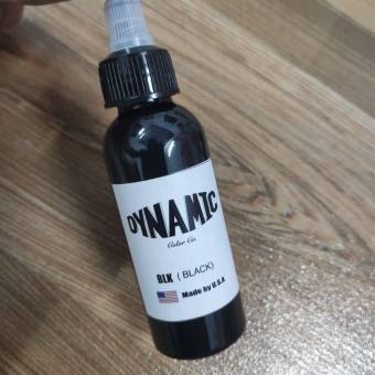 Mực xăm đen Dynamic BLK USA 60ml / chai chiết