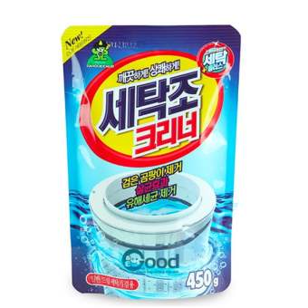 Bột tẩy lồng máy giặt loại 1 Sandokkaebi Hàn Quốc gói 450gam, Dùng được cho cả máy giặt lồng đứng và máy giặt lồng ngang, tẩy sạch lồng máy giặt như mới một cách nhẹ nhàng
