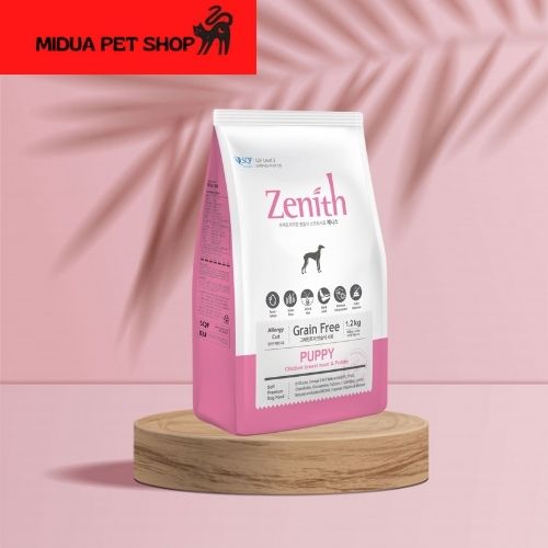 [Hoàn Tiền 10%] 1.2kg THỨC ĂN CHÓ CON HẠT MỀM  ZENITH PUPPY