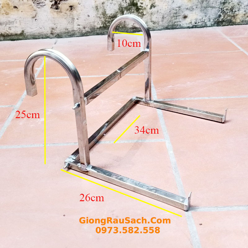 Giá treo chậu cây, móc treo chậu hoa ban công chung cư