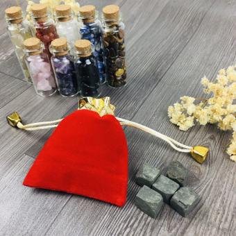 Túi đá vàng găm tự nhiên bỏ túi, gối, treo