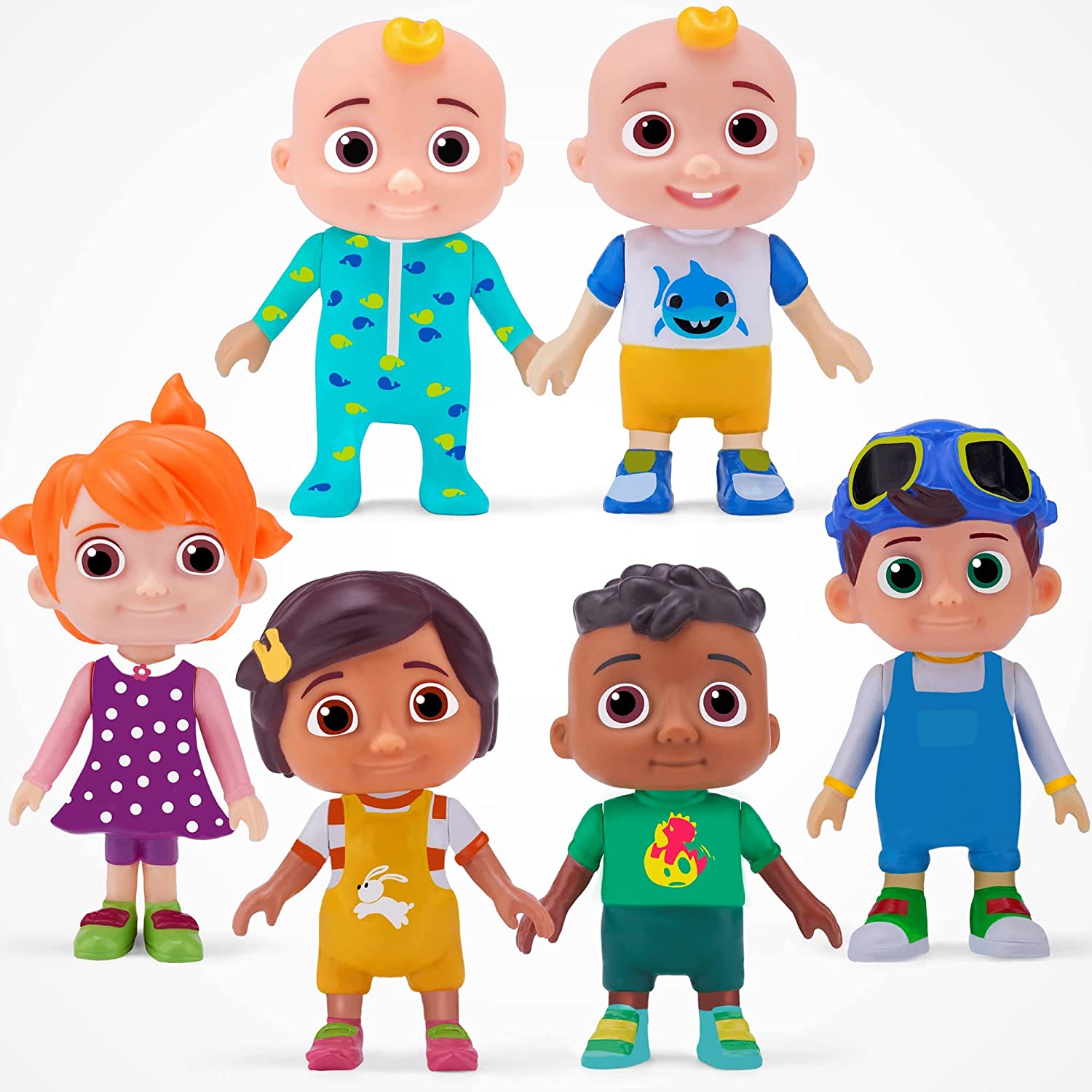 Coocomelon Character Friends &Amp; Family, 6 Figure Pack - Toys For Babies And Toddlers - 6 Inch 15 Coocomelon Character Friends &Amp; Family, 6 Figure Pack - Toys For Babies And Toddlers - 6 Inch