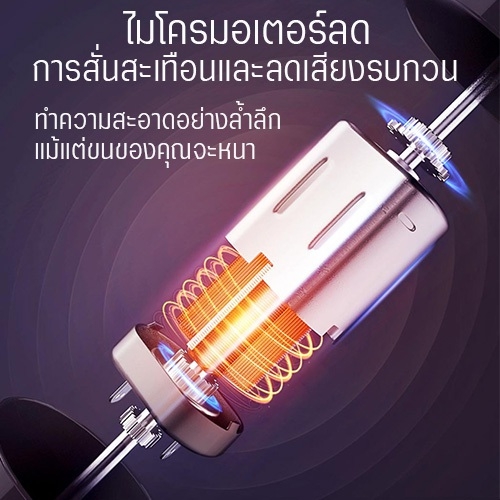 รูปภาพเพิ่มเติมของ Showsee C1 BK Mini Nose Hair Trimmer เครื่องตัดขนไฟฟ้า ตัดขนจมูก กันคิ้ว กันเครา เครื่องตัดขน M019