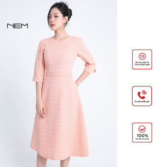 Đầm công sở NEM Fashion tay lỡ D41602