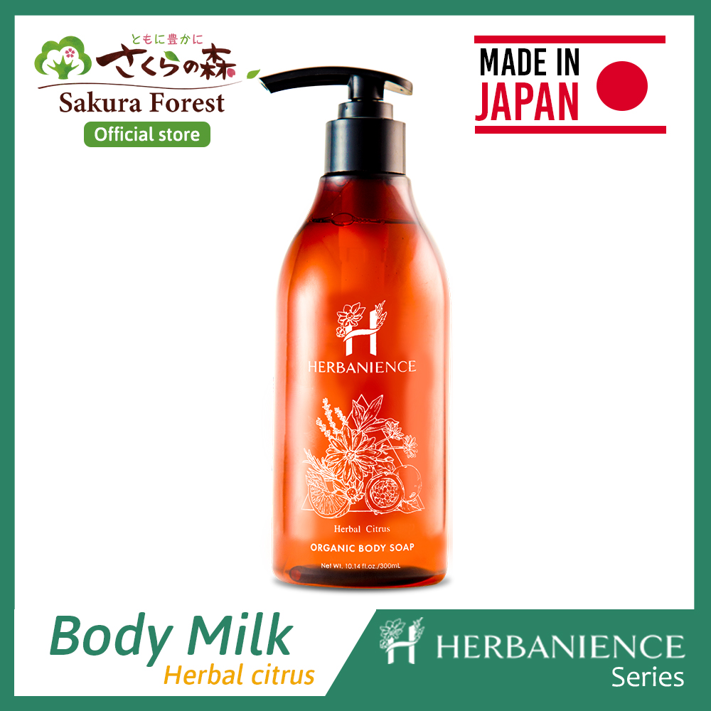 Gambar [Made in Japan] HERBANIENCE Organic Body Soap | Clean   Moisturize your skin with Botanical Body Soap |