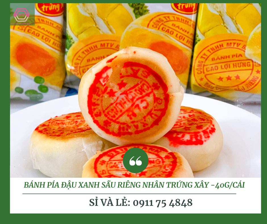 FREESHIP_Bánh PÍA đậu xanh sầu riêng trứng muối xây, Bánh PÍA size mini truyền thống,Đặc sản Sóc Trăng, bịch 12 cái, 1 cái 40g, ĐẶC SẢN MIỀN TÂY, Bách hoá Anh Thư, Cao Lợi Hưng