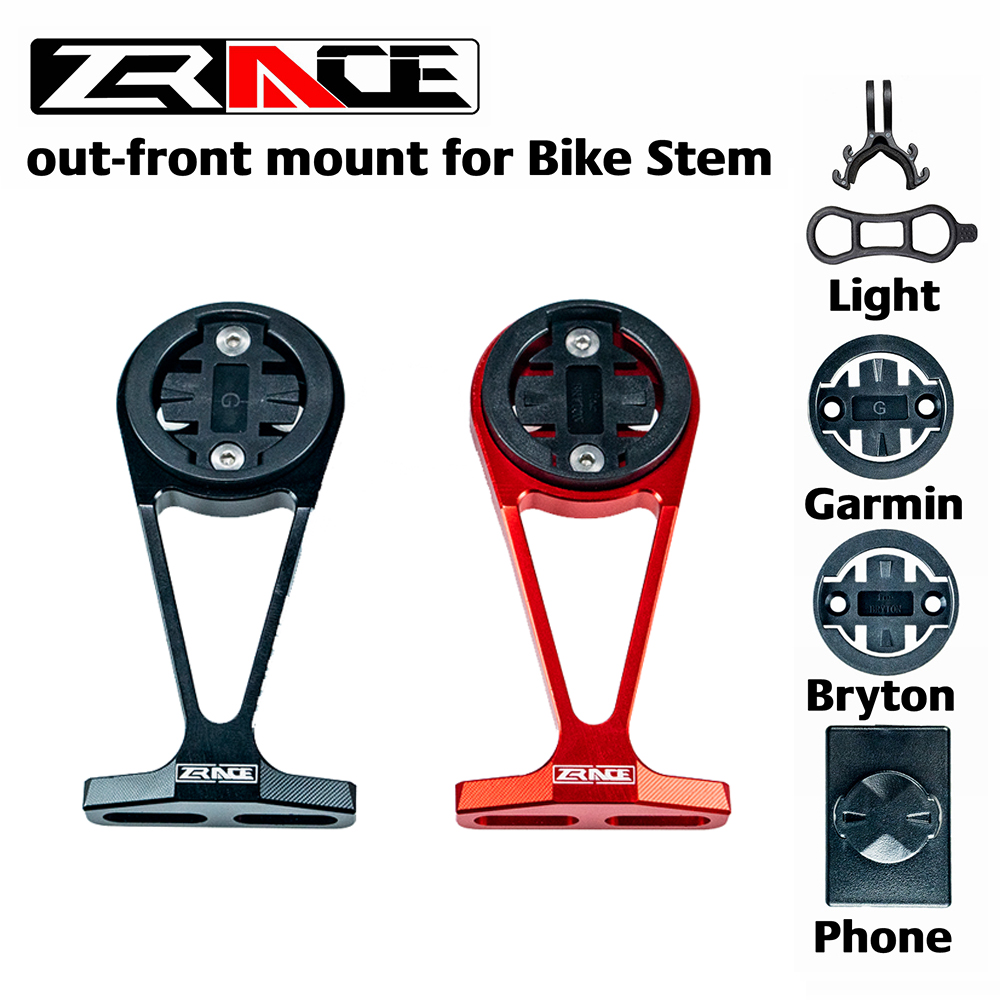 Zrace giá đỡ máy tính xe đạp giá đỡ đèn pin đồng hồ bấm giờ xe đạp giá đỡ máy tính gắn tay lái xe đạp giá đỡ điện thoại bryton gopro tương thích
