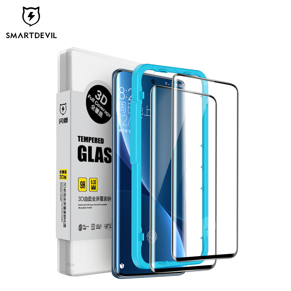 SmartDevil phủ keo toàn bộ kính cường lực miếng bảo vệ màn hình cho Xiaomi 13 Pro 13 Ultra Mi 14 Pro