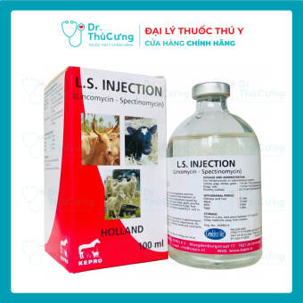 L.S. INJECTION [100 ml] Thuốc gà đá khò khè, hô hấp Hà Lan