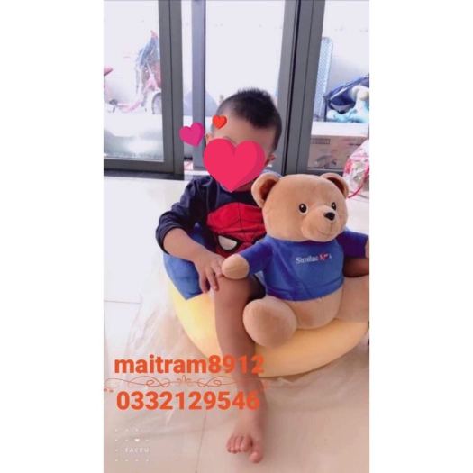 ►∏  GHẾ BÔNG SOFA TẬP NGỒI CHO BÉ - HÀNG KHUYẾN MÃI CÁC HÃNG: HUGGIES CONCUNG