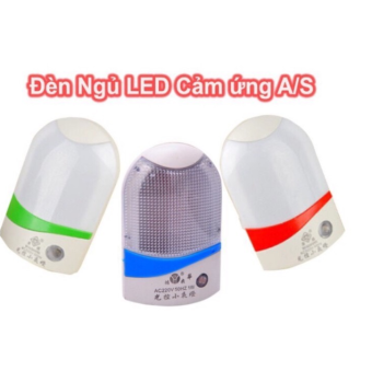 Đèn ngủ LED Hình Bầu Cảm Biến Sáng Tự Động 1W
