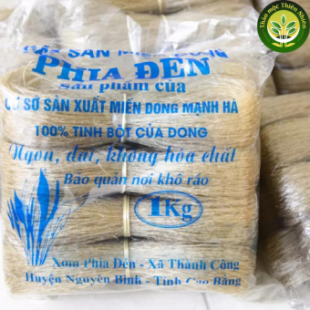 Miến Dong Phia Đén chính hãng Cao Bằng sợi dai giòn, không hóa chất [500g - 1Kg] l Kho thảo mộc thiên nhiên