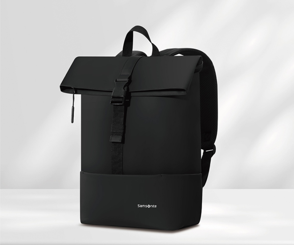 Samsonite Vercelli Water Resistant Unisex Flap Backpack
