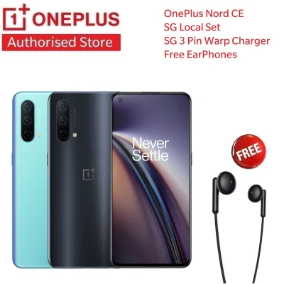 OnePlus Nord CE 5G | SG Local Set | 8GB + 128GB | SG 3 Pin Warp Charger | 2 Years Local Official Warranty (2)