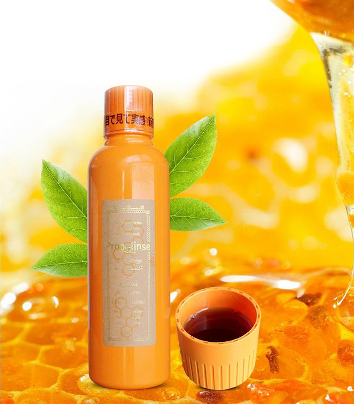 Nước Súc Miệng Propolinse 600ml màu vàng đánh bay mọi mảng bám giúp răng chắc khỏe, trắng sáng Nội Địa Nhật