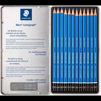 Bút Chì Staedtler Xanh (Blue) HB đến 9B CHÍNH HÃNG
