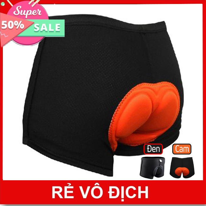 Quần yếm đệm mông xe đạp, Quần Yếm Đi Xe Đạp Sooner Tu Quần lót đi xe đạp siêu êm siêu thoáng khí