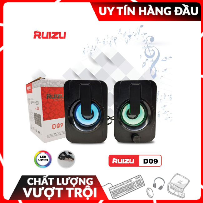 Loa máy tính ruizu 2.0 d09- hàng chính hãng.
