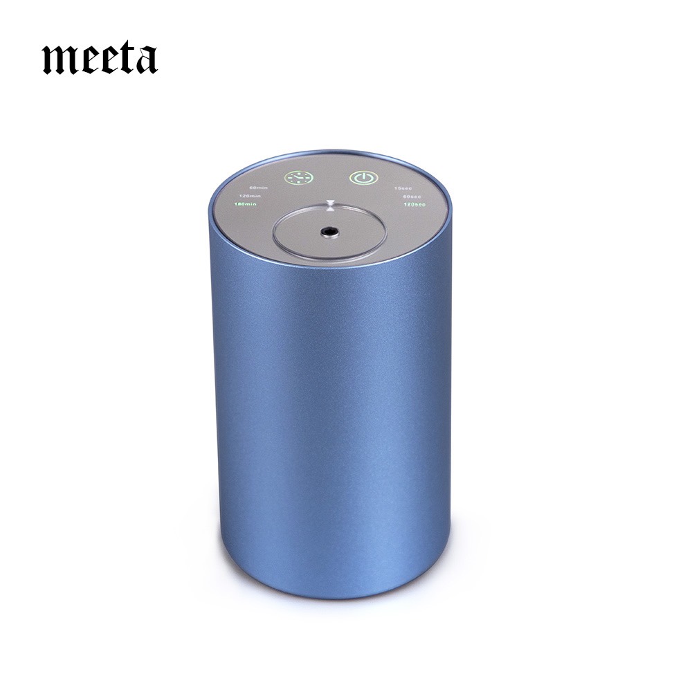 Máy đẩy tinh dầu trực tiếp mẫu mới 2021, pin lithium 2000mA với vỏ nhôm tản nhiệt nguyên khối (SILVER)