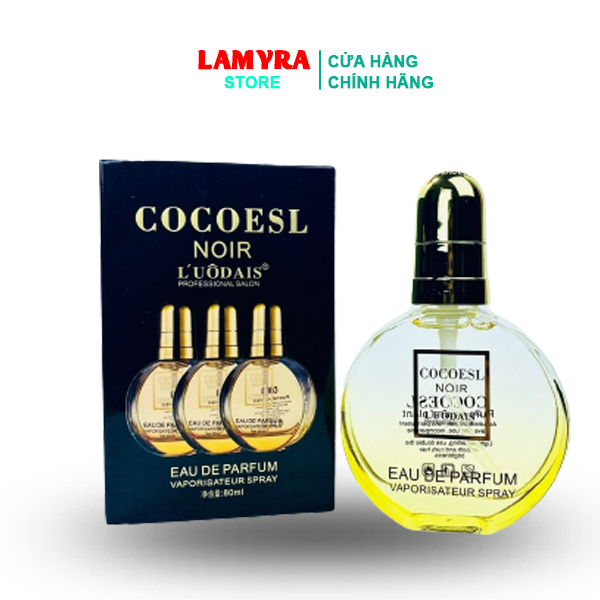 Tinh dầu dưỡng tóc COCOESL NOIR LUÔDAIS CHAI VÀNG 80ML - Phục hồi tóc hư tổn và chẻ ngọn Lamyra