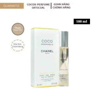 Nước hoa chanel, nước hoa nữ coco chanel 20ml, nước hoa nữ quyến rũ, nước hoa nữ thơm lâu, quà tặng cao cấp cho nữ