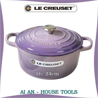 AI AN 011 - Pot Nồi Le Creuset- Pháp\ Nồi gang tráng men cao cấp đường kính 24CM