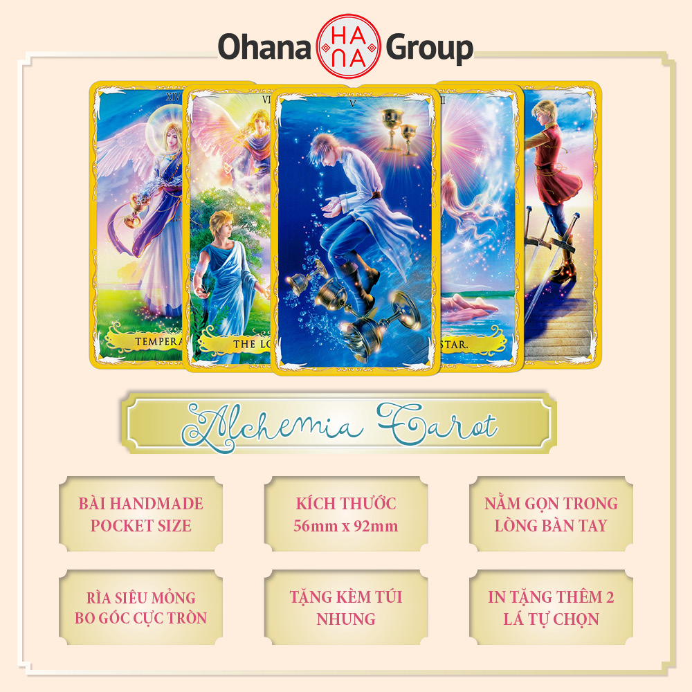 Bài Tarot Alchemia phiên bản bỏ túi (Handmade)