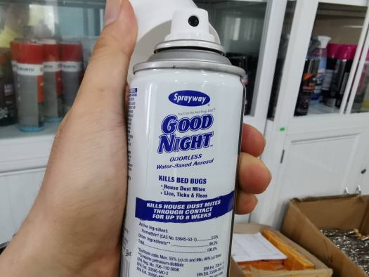 Chai Xịt Diệt Côn Trùng Bọ Chét Chấy Rận Sprayway Goodnight 003 85g