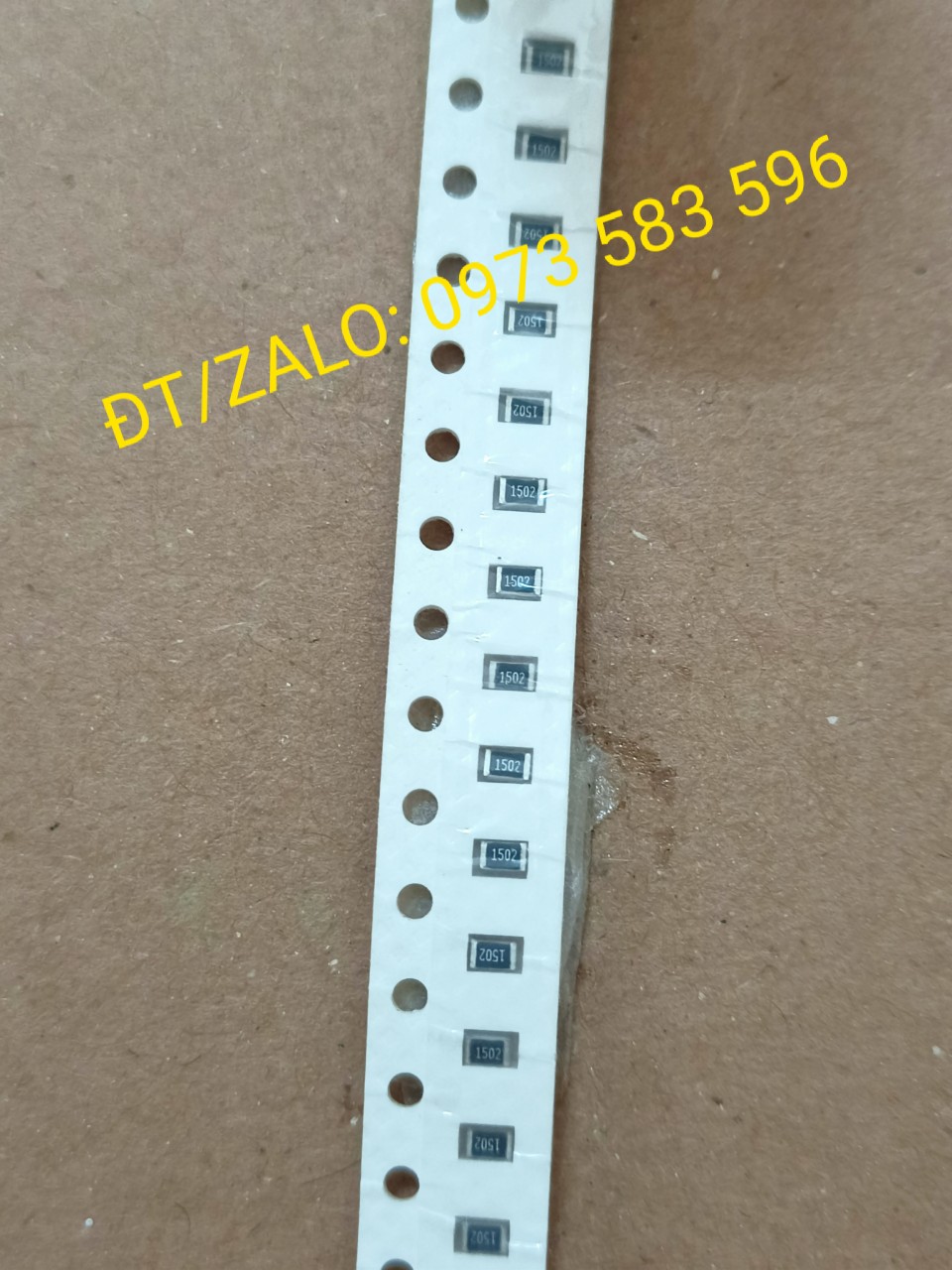 Điện trở dán 1502 15k 0805 1/8w