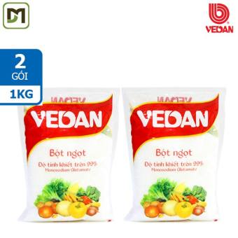 Combo 2 gói Bột ngọt VEDAN 1kg tổng 2kg bột ngọt
