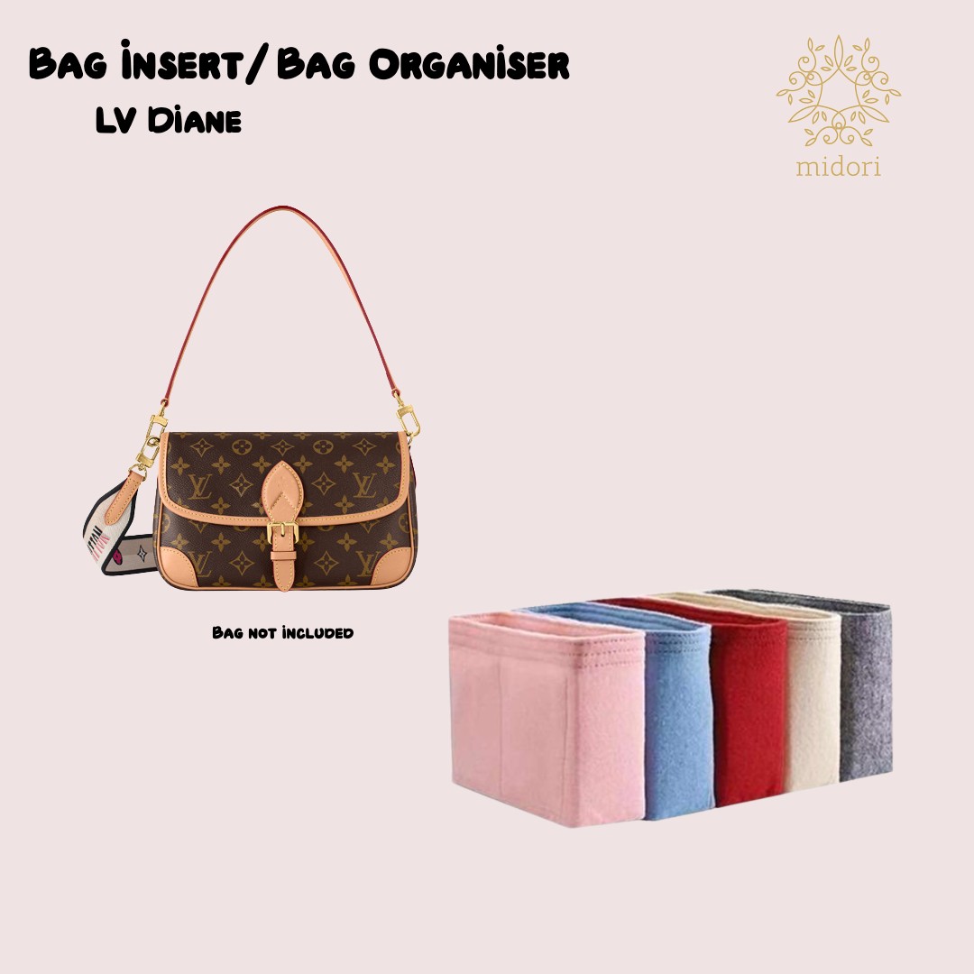 【Soft and Light】Bag Organizer Insert For L V Diane Organiser Divider Shaper  Protector Compartment Inner