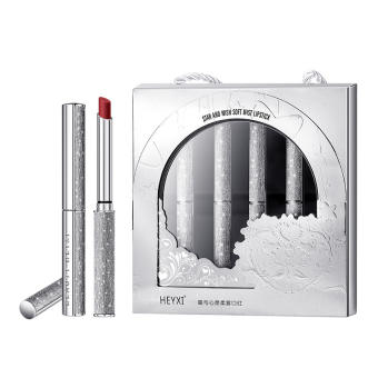 Set son lì cao cấp Heyxi bộ 4 màu son - Son môi, son kem lì, lâu trôi, bền màu, không khô môi, màu son hot TI DO